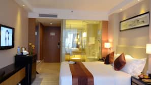 Minibar, in-room safe, desk, blackout drapes