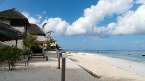 On the beach, snorkelling, fishing