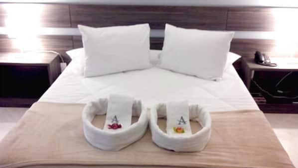 Minibar, blackout drapes, free cribs/infant beds, free WiFi
