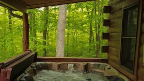 Indoor spa bath