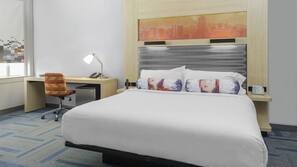 Desk, free cribs/infant beds, free WiFi, linens