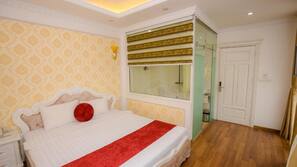 Minibar, in-room safe, desk, blackout curtains