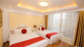 Minibar, in-room safe, desk, blackout curtains