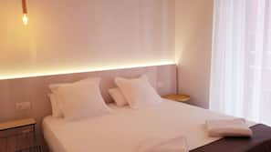 1 dormitorio, ropa de cama de alta calidad, caja fuerte