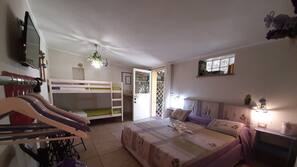 Desk, free cribs/infant beds, free WiFi, bed sheets