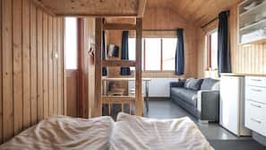 1 chambre, literie de qualité supérieure, rideaux occultants