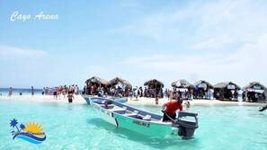 Beach nearby, white sand