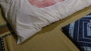 Blackout drapes, free WiFi, linens
