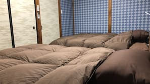 1 bedroom, premium bedding, down comforters, iron/ironing board