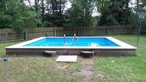 Seasonal outdoor pool