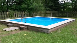 Seasonal outdoor pool