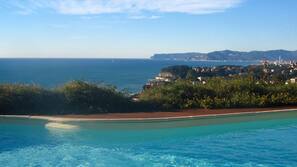 Piscina all'aperto, una piscina in terrazza