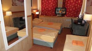 In-room safe, desk, blackout drapes, iron/ironing board