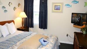 1 bedroom, individually decorated, individually furnished