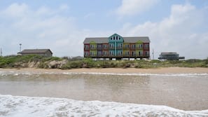 On the beach