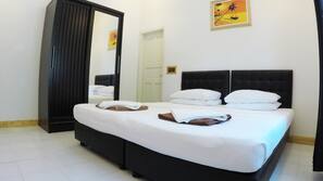 1 chambre, minibar, coffre-forts dans les chambres, bureau