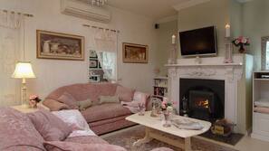 TV, fireplace, Netflix, DVD player