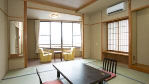 In-room safe, desk