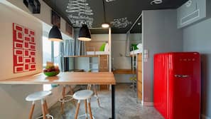 Desk, iron/ironing board, free WiFi