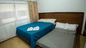 Desk, iron/ironing board, rollaway beds, free WiFi