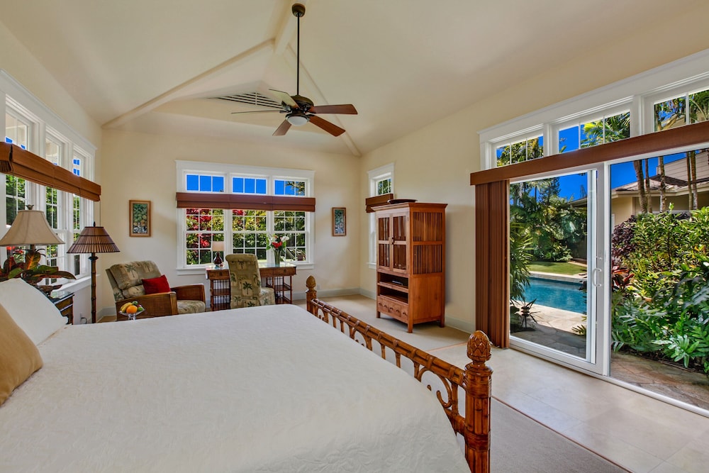 Hidden retreat in Princeville, on the north shore of Kauai