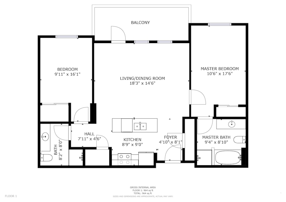 Beautiful 2 Bedroom 2 Bathroom with views of pool and lake