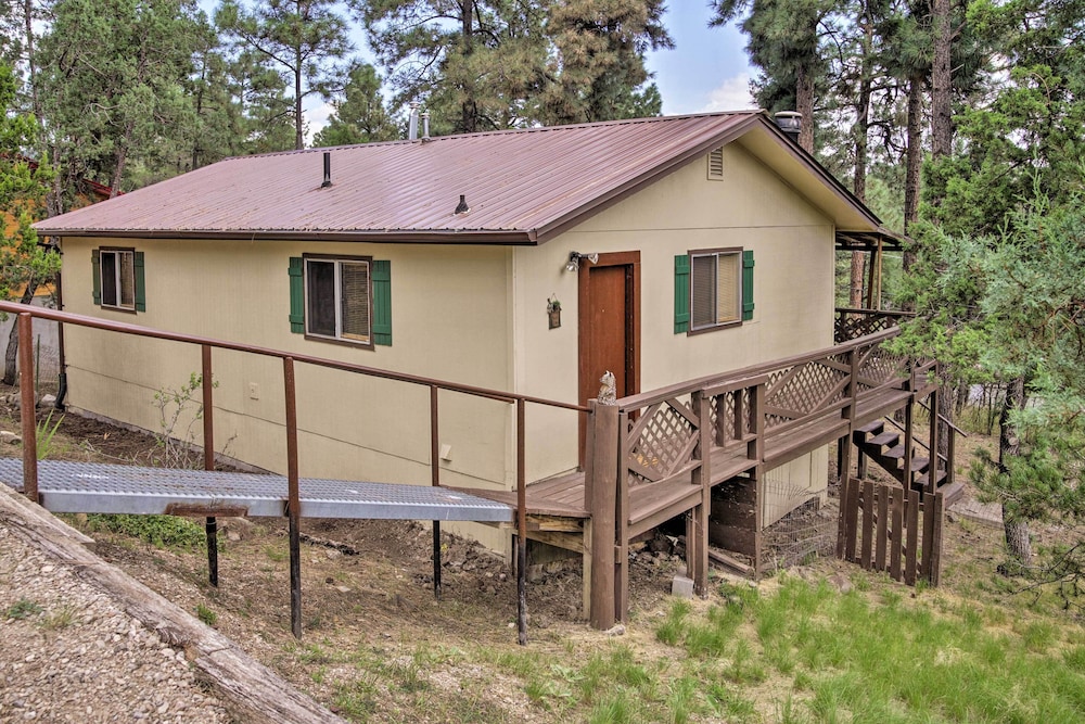 Cozy Ruidoso Ski Cabin W Covered Deck Fireplace In Ruidoso