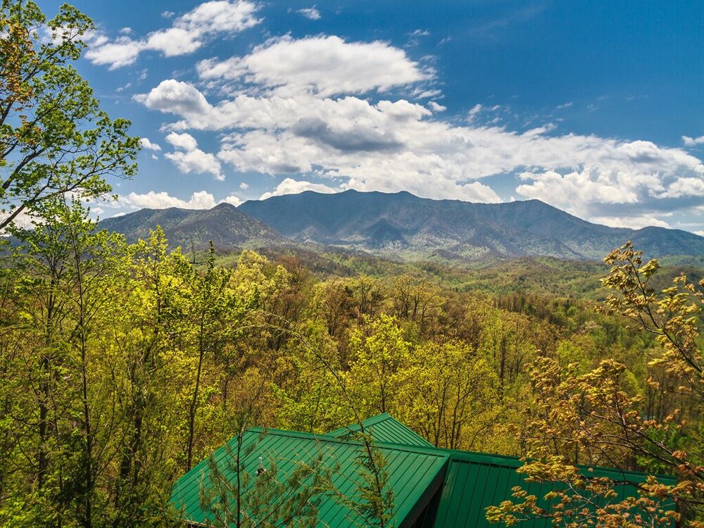 Enchanted View Lodge, 3 Bedrooms, Sleeps 10, Pool Access, Mountain View