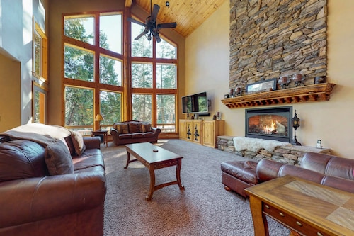 Check Expedia for Availability of Spacious ski Lodge-style Home w/ Deck & Game Room - six Miles to Shaver Lake