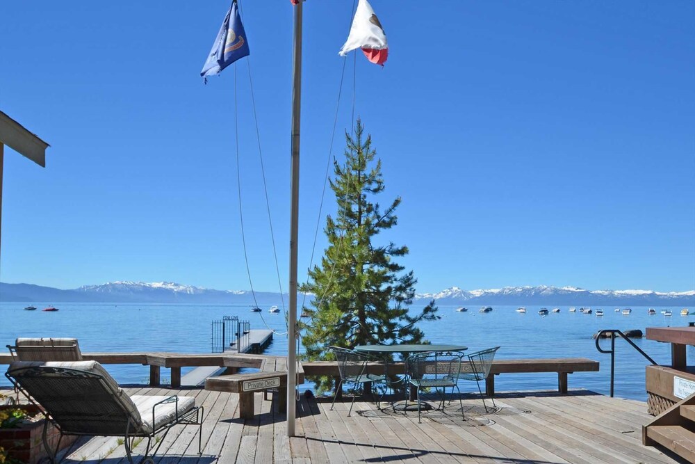 Tahoe Lakefront 1 Bedroom Cabin On A Sandy Beach Pier And Dog