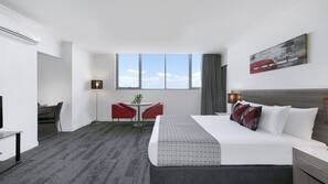 In-room safe, desk, iron/ironing board, cots/infant beds