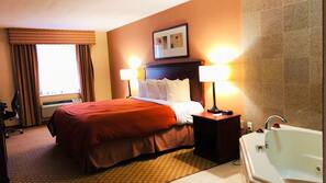 Desk, iron/ironing board, free WiFi, linens