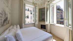 Biancheria da letto di alta qualità, minibar, una cassaforte in camera