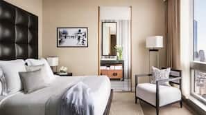 Premium bedding, minibar, in-room safe, desk