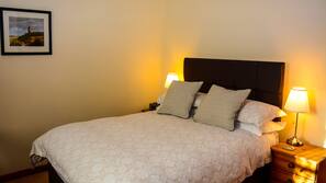 Premium bedding, iron/ironing board, free cribs/infant beds, free WiFi