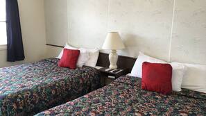 Premium bedding, free WiFi, linens