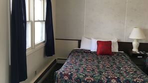 Premium bedding, free WiFi, linens