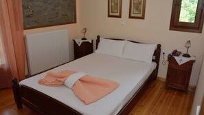 Iron/ironing board, free cribs/infant beds, free WiFi