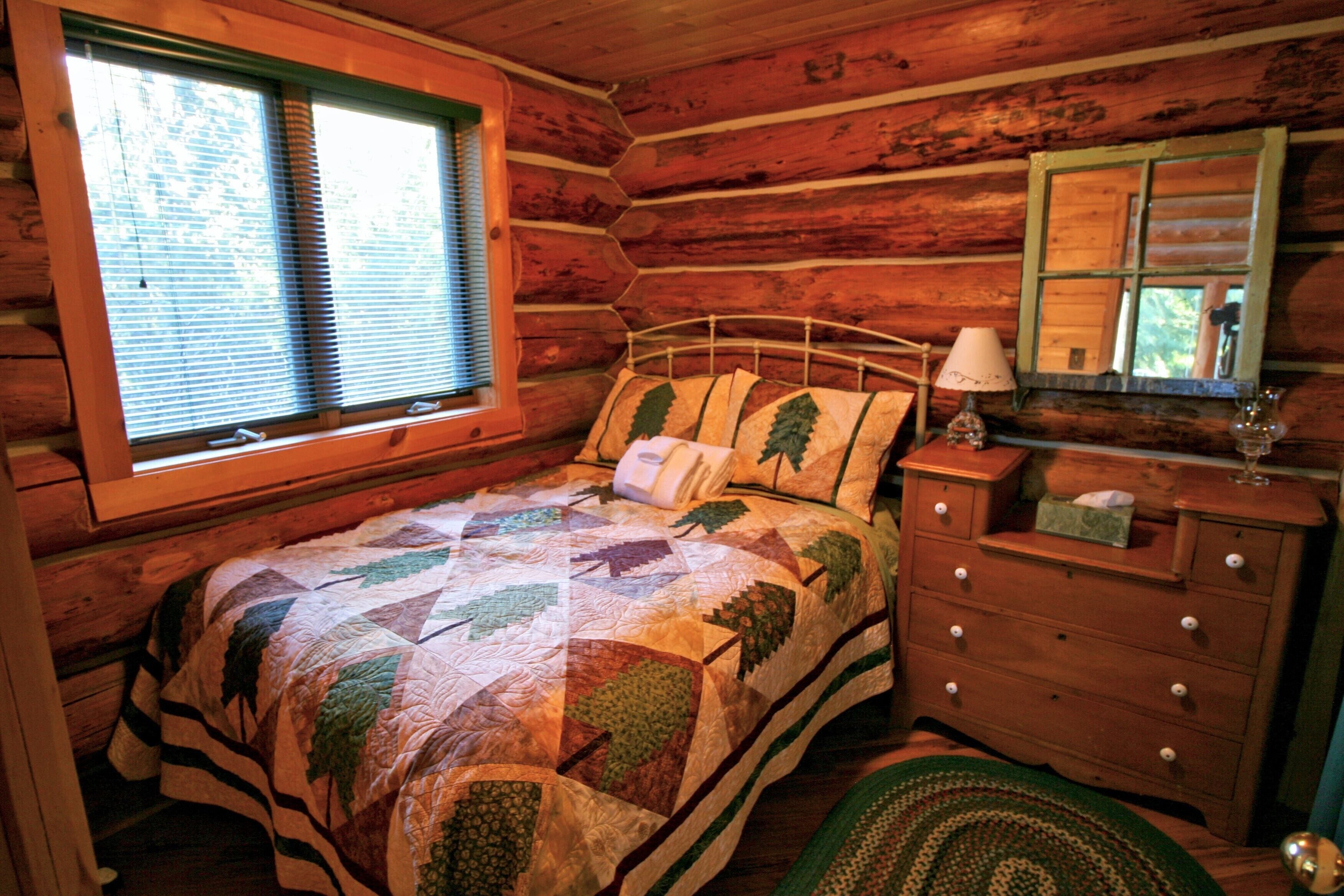 Cabin 97 - pinecone Log Cabin at the Lake that is Pet-friendly in Deming, United States