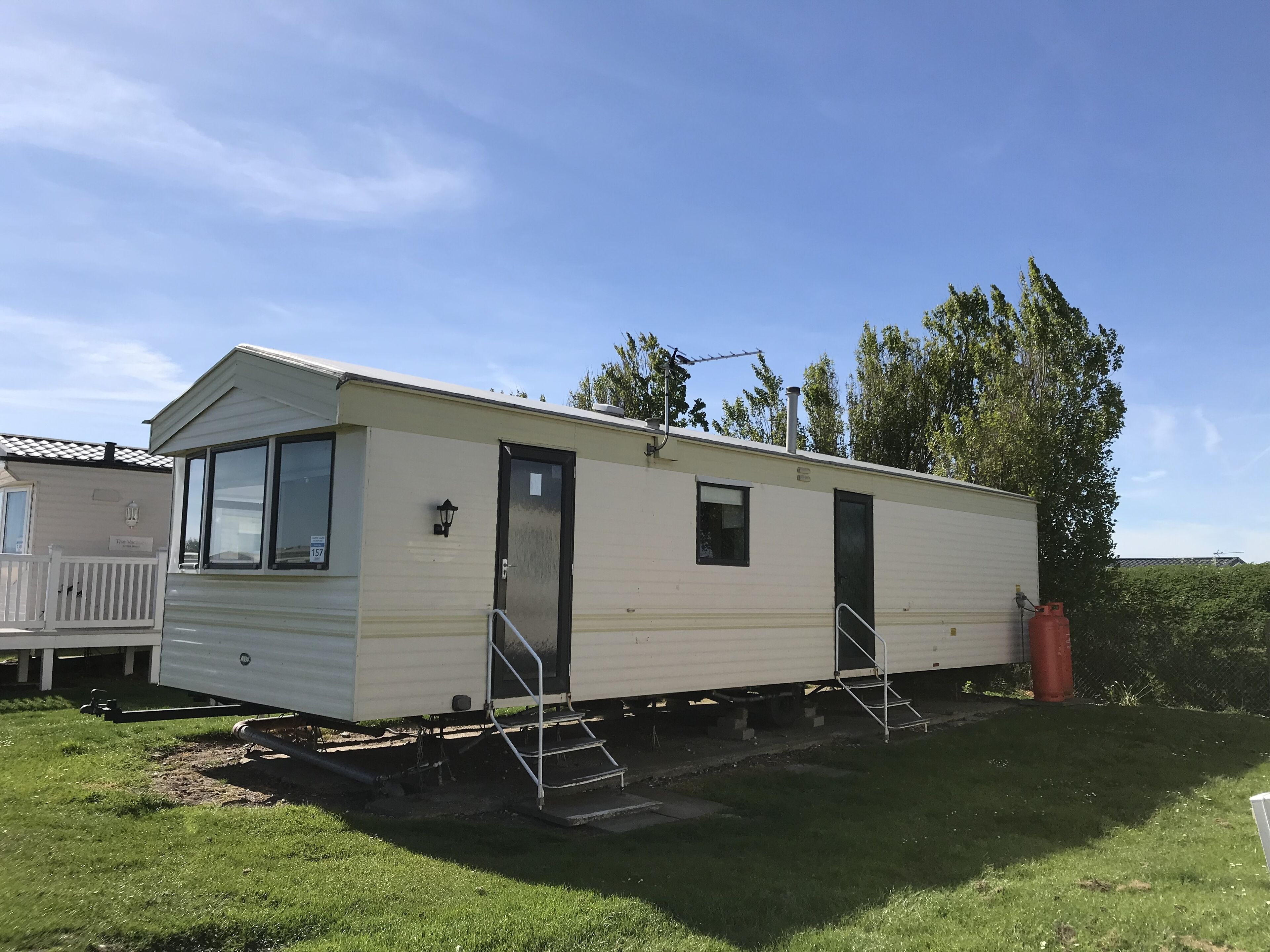 Large 3 bedroom caravan in camber sands family friendly holiday 