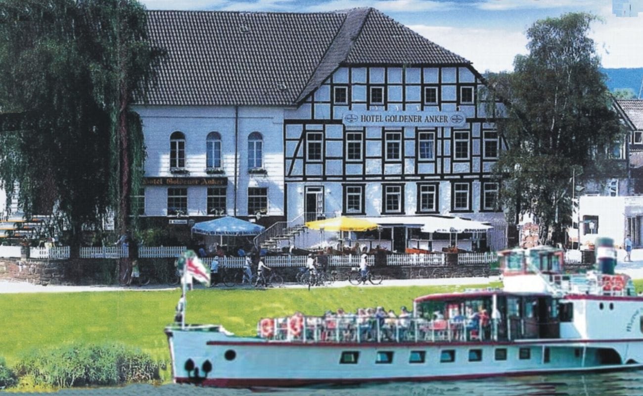 Goldener Anker in Bodenwerder, Germany