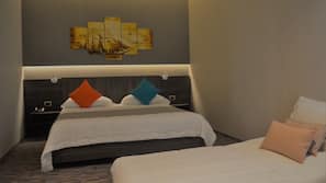 Minibar, in-room safe, desk, free WiFi