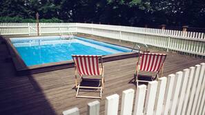 Sæsonbestemt udendørs pool