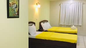 Desk, iron/ironing board, free WiFi, bed sheets