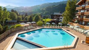 Indoor pool, seasonal outdoor pool