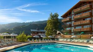 Indoor pool, seasonal outdoor pool