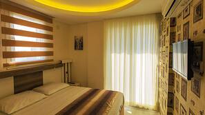 1 Schlafzimmer, hochwertige Bettwaren, Select-Comfort-Betten