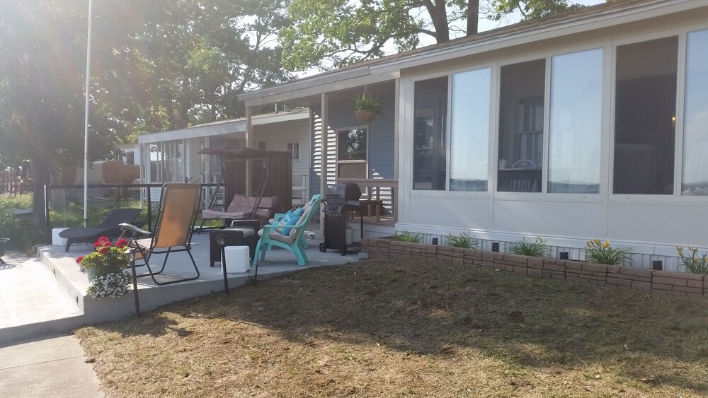 Lakefront Cottage with Sunset Views in Cadillac Best Rates & Deals on