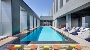 Seasonal outdoor pool
