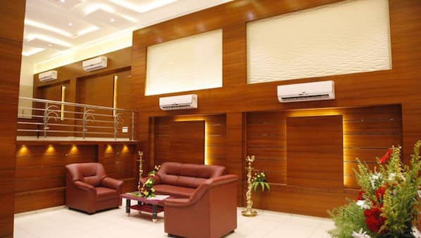 Lobby seating area